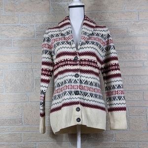 CAMRIDGE DRY GOOD Fair Isle Lambswool Cardigan